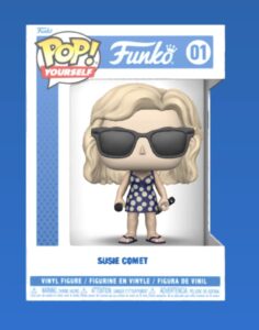 Susie Comet as a Funko pop