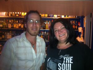 Susie and ... can't remember his name, but we gigged together in Key West!