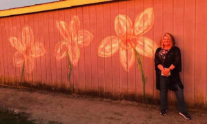 Susie Comet at wedding gig